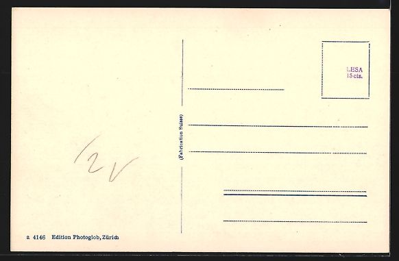 Cartoline postali: AK Elm, Ortschaft mit Hausstock – Usato da Berlin venduto da bartko-reher 1