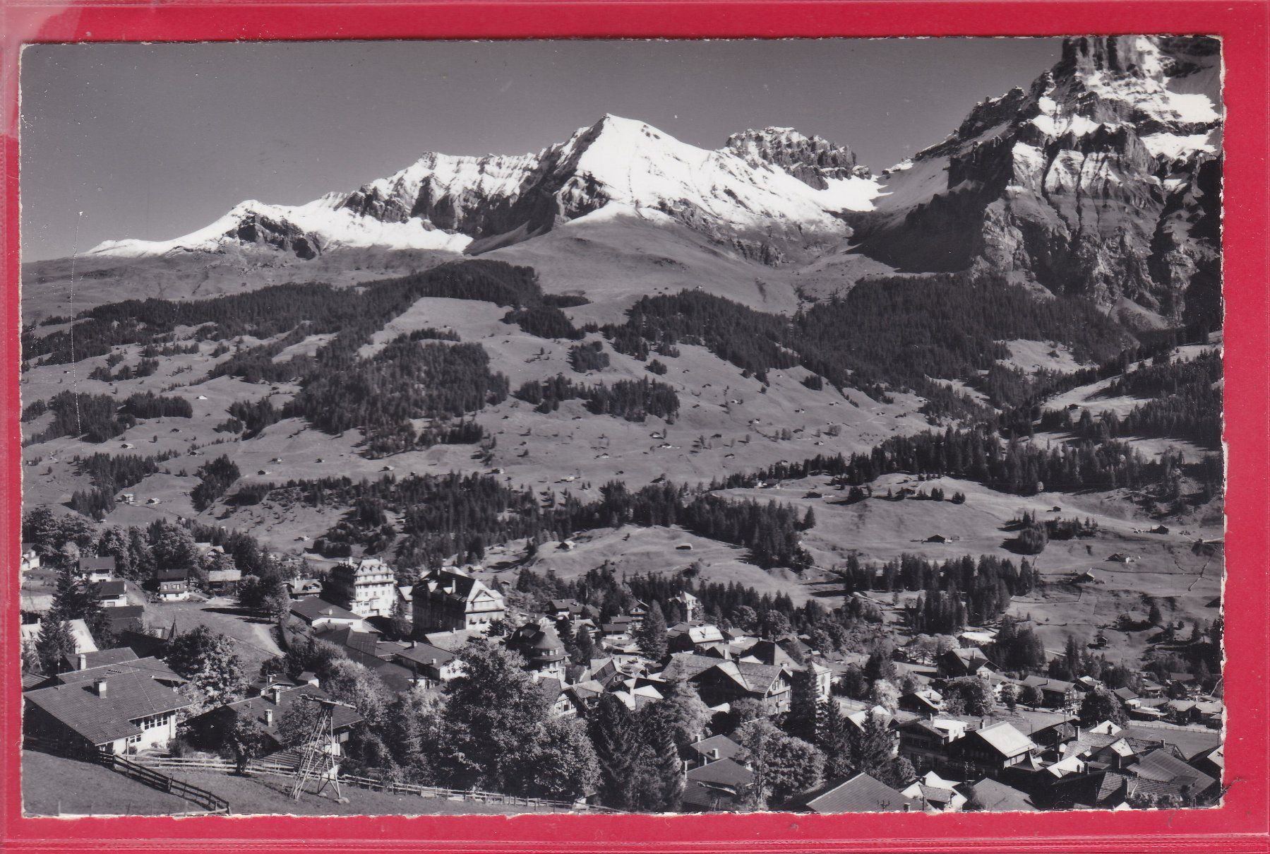 Cartoline postali: ADELBODEN 1353m, 11.7.1961 – Usato da Oberrieden venduto da Gebirgsstelze