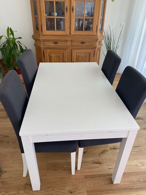 Tisch & 4 Stühle (Ikea) Kaufen auf Ricardo