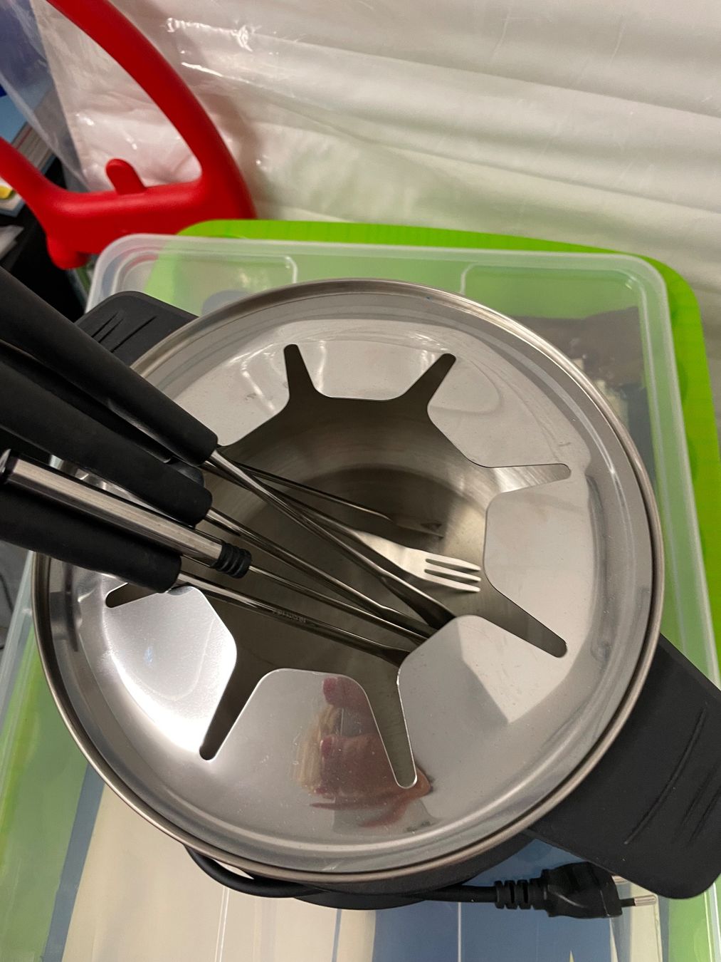 Elettrodomestici da cucina: Fondue-Set Kupferfarben Elektrisch – Nuovo (secondo la descrizione) da Niederglatt ZH venduto da ctulimp 1