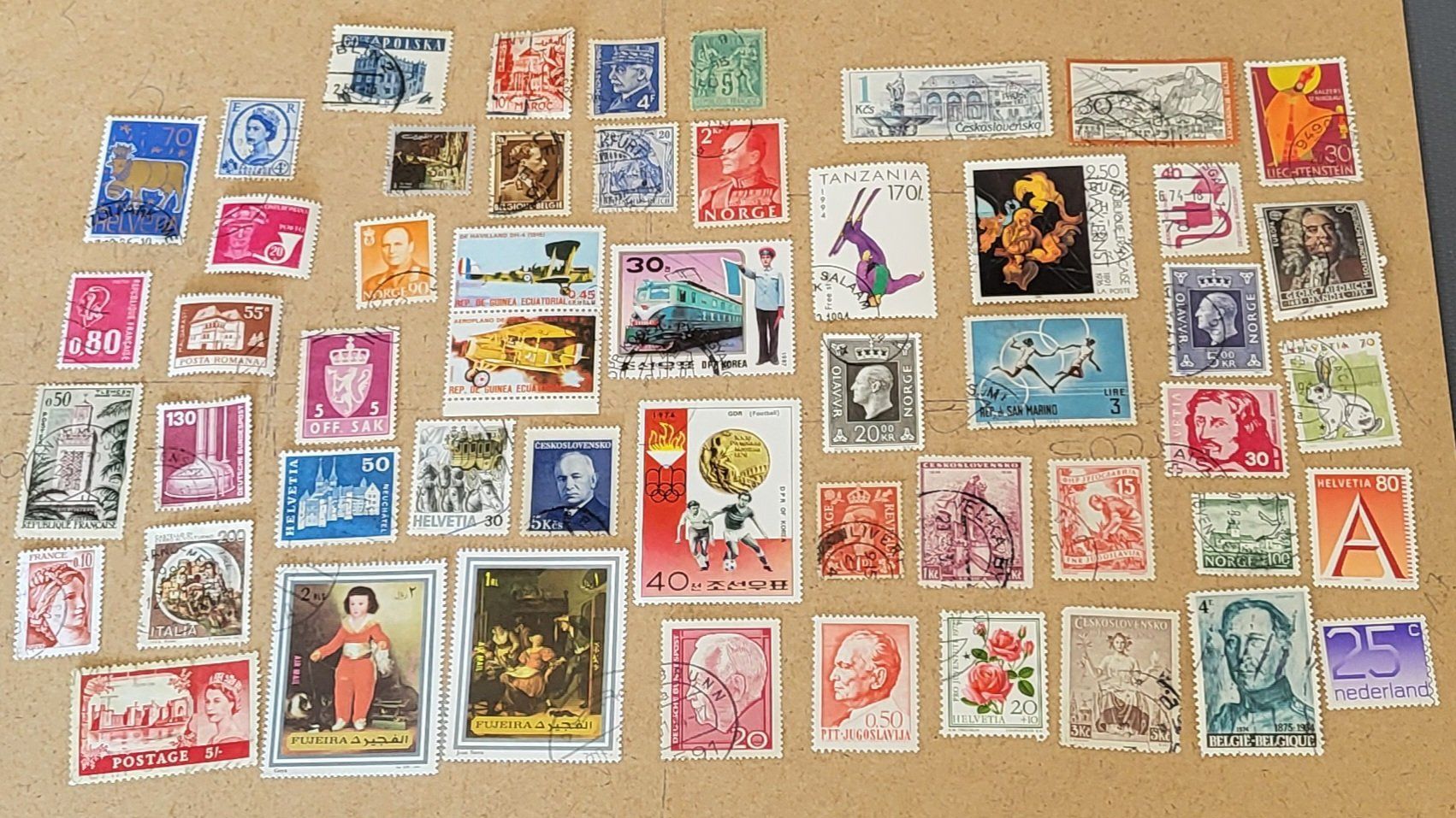 Tutti i francobolli: 50 verschiedene briefmarken ganze welt – Usato da St Gallen venduto da Stampsalshobby
