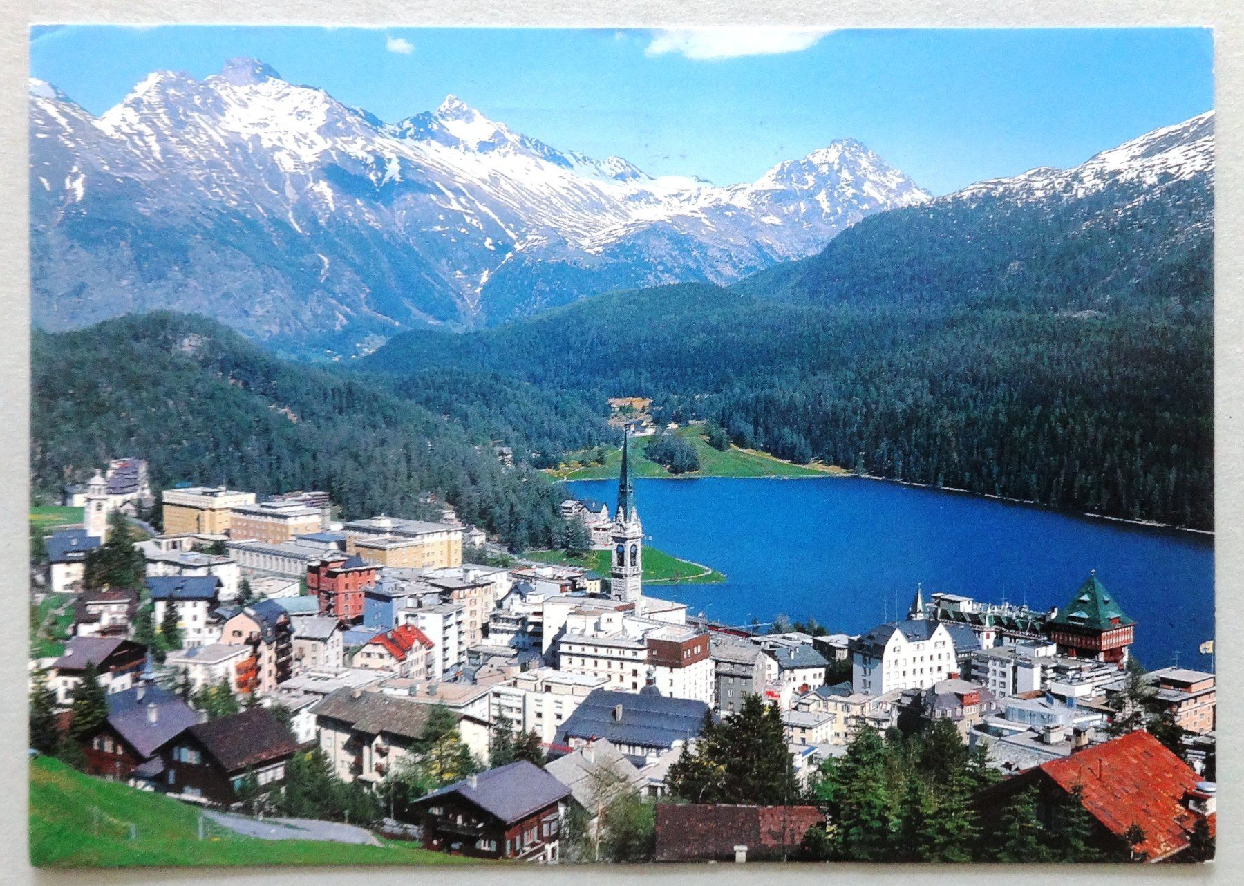 Cartes postales: St. Moritz 1822 m – Défectueux à Fétigny par Billy2miny