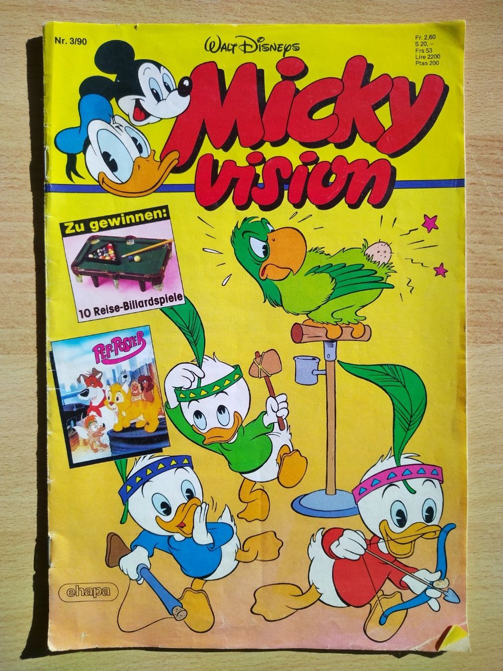 Comics: Micky Vision Nr. 3/90 – Gebraucht aus Jona von Argus36