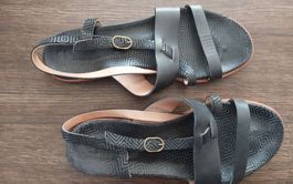 Sandaletten Leder neosens 39 dunkelblau