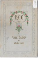 1910 Viel Glück im neuen Jahr - Bonne Annee