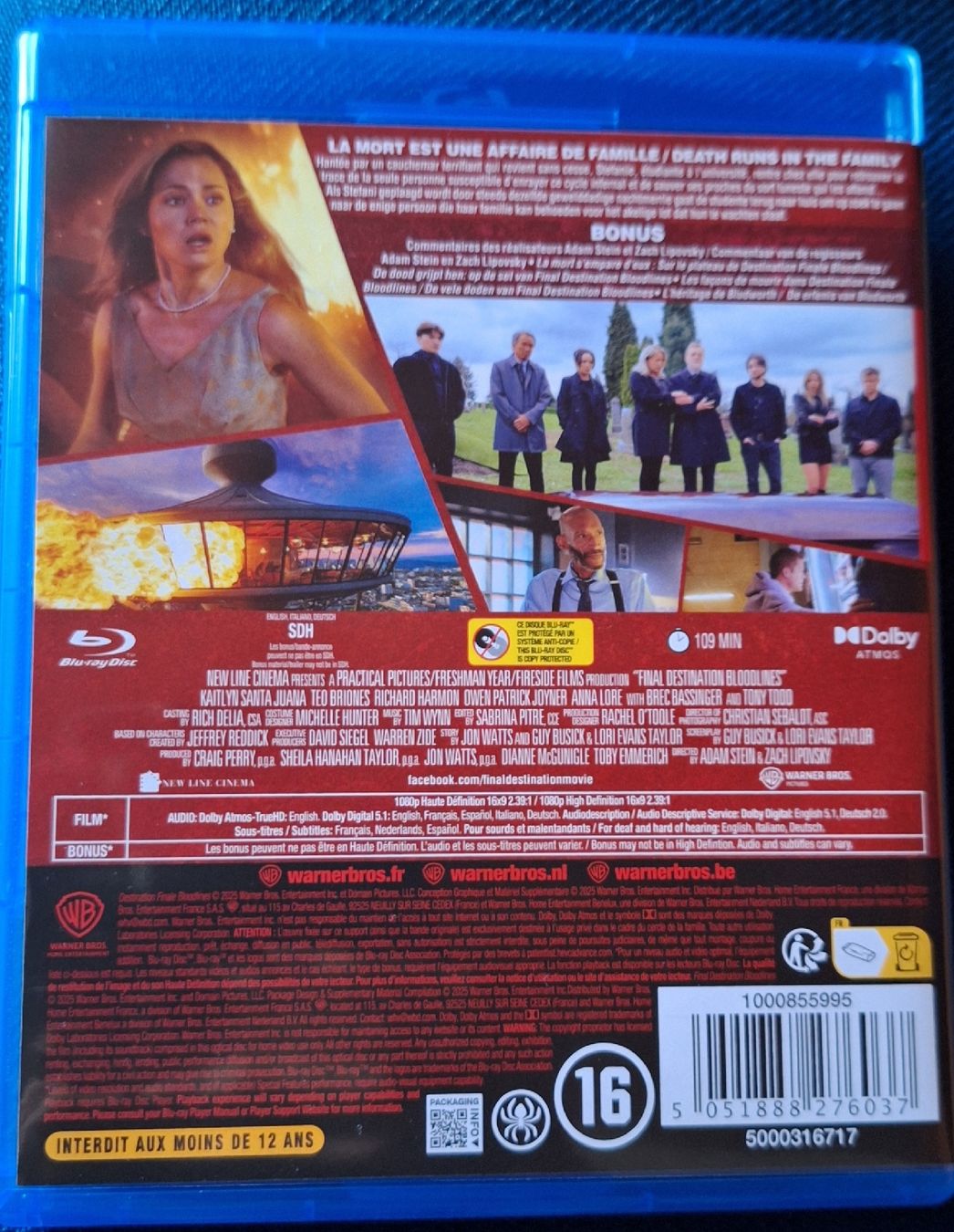 Tutti i DVDs: Final Destination: Bloodlines (Blu-ray) – Nuovo (secondo la descrizione) da Schmitten FR venduto da Sidewinder 1