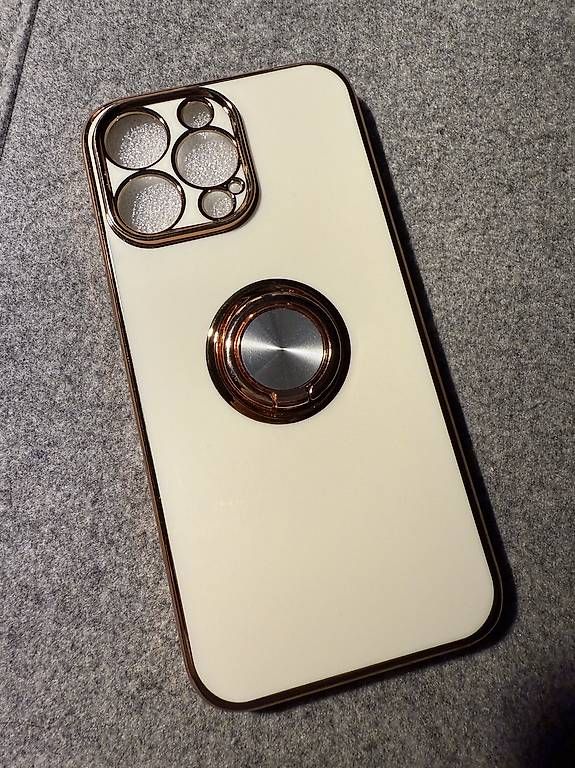Covers & Schutzfolien: Apple IPhone 14 Pro Max case Rosegold weiss – Gebraucht aus Oberhofen Thun'see von porsche64