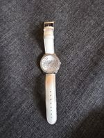 Guess Damenuhr mit Strass - weiss