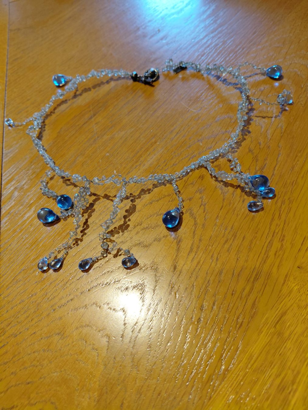 Ketten: collier bleu gouttes – Gebraucht aus Boussens von mgerma54