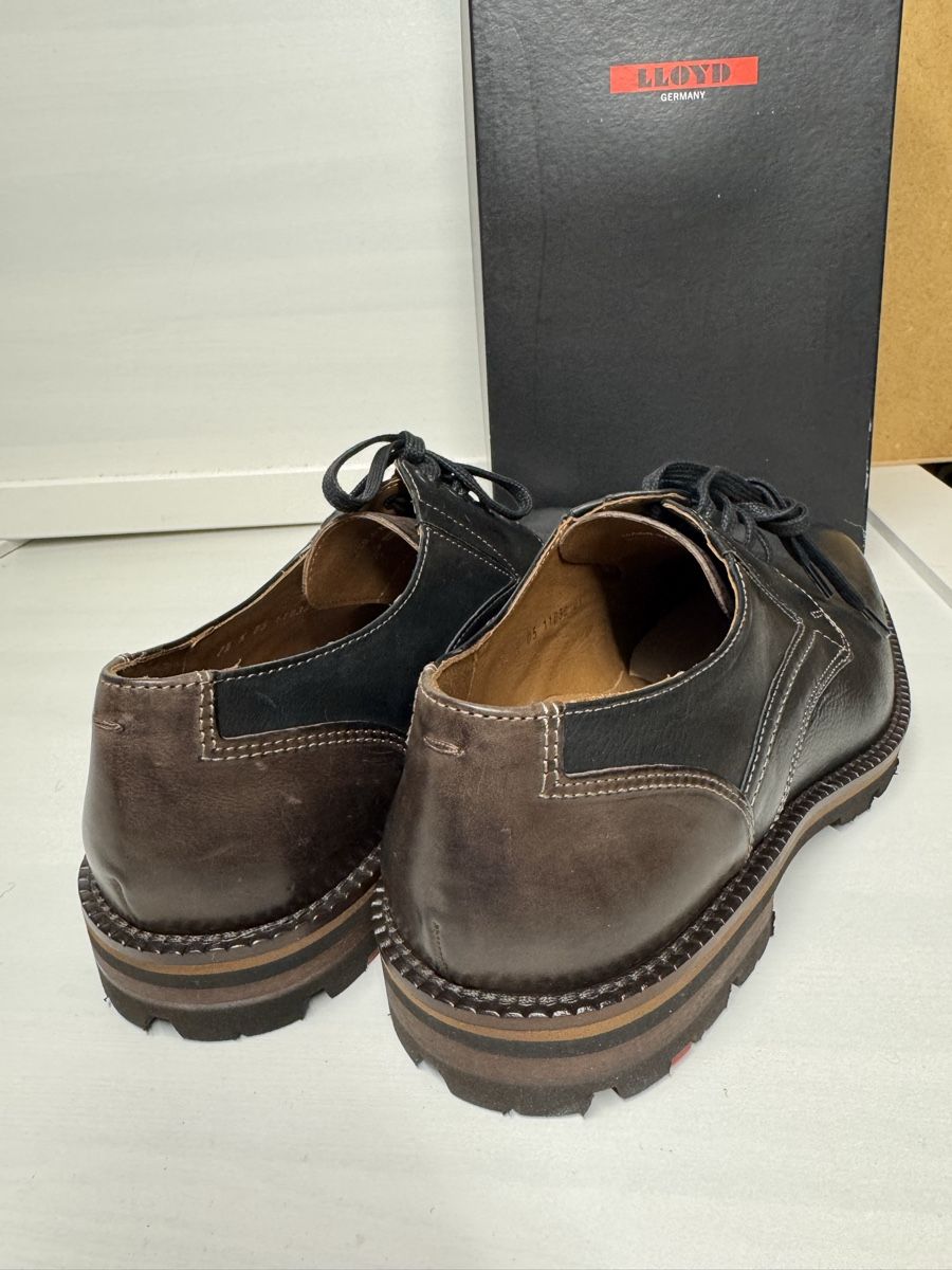 Lloyd Scarpe da uomo: Chaussures Lloyd Killy, cuir noir/ébène, taille 41! – Nuovo e nell'imballaggio originale da Brügg BE venduto da Goob 3