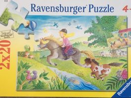 Puzzle in der Originalverpackung (2 x 20 Teile)  4+