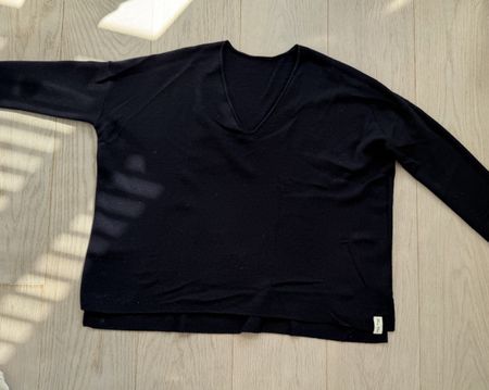 Henry Christ Strick V-neck xs