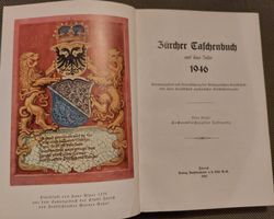 Zürcher Taschenbuch auf das Jahr 1946