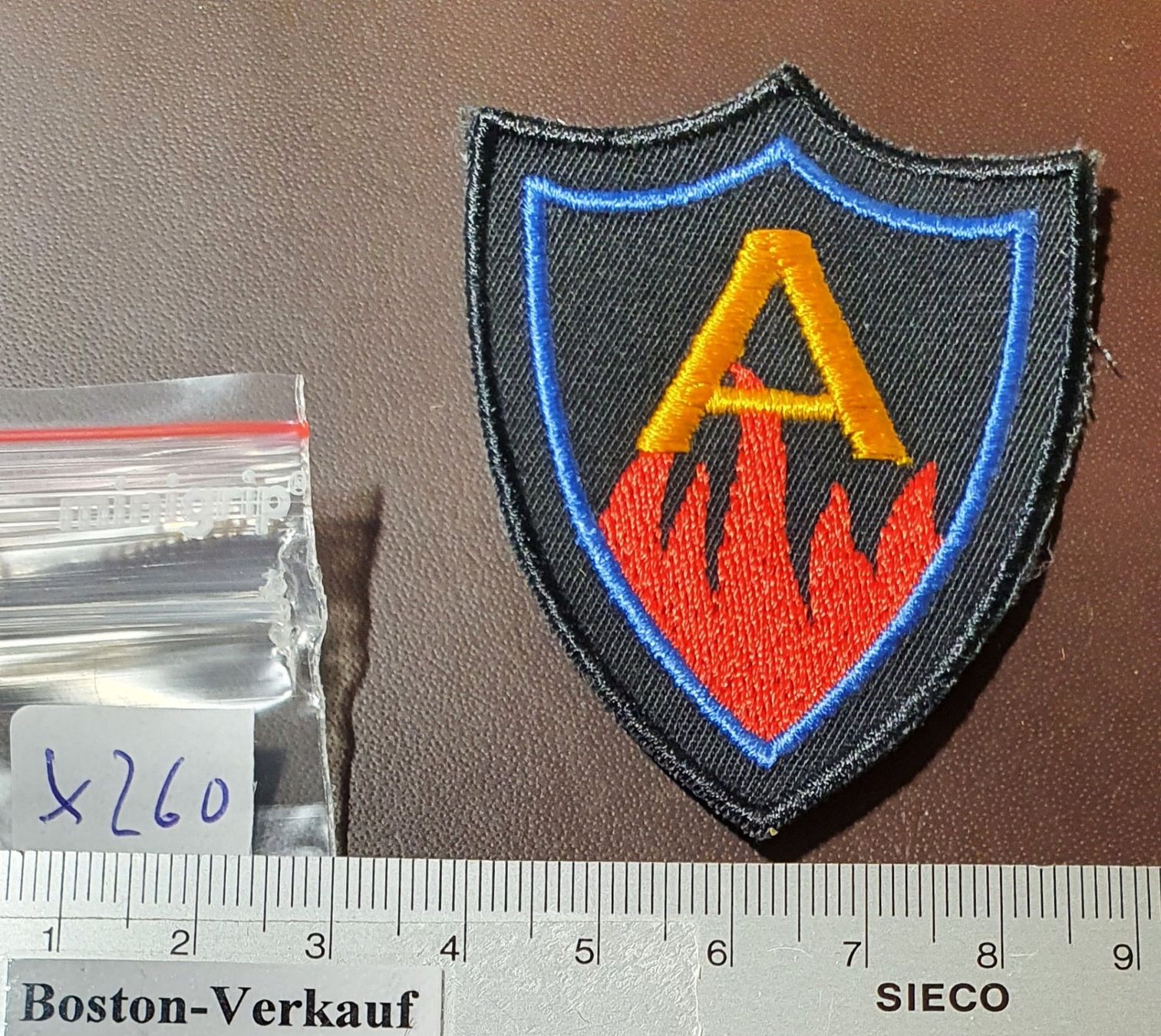Toppe: X260 - Patch Abzeichen Feuwerwehr A – Usato da Reinach BL venduto da Boston-Verkauf 2