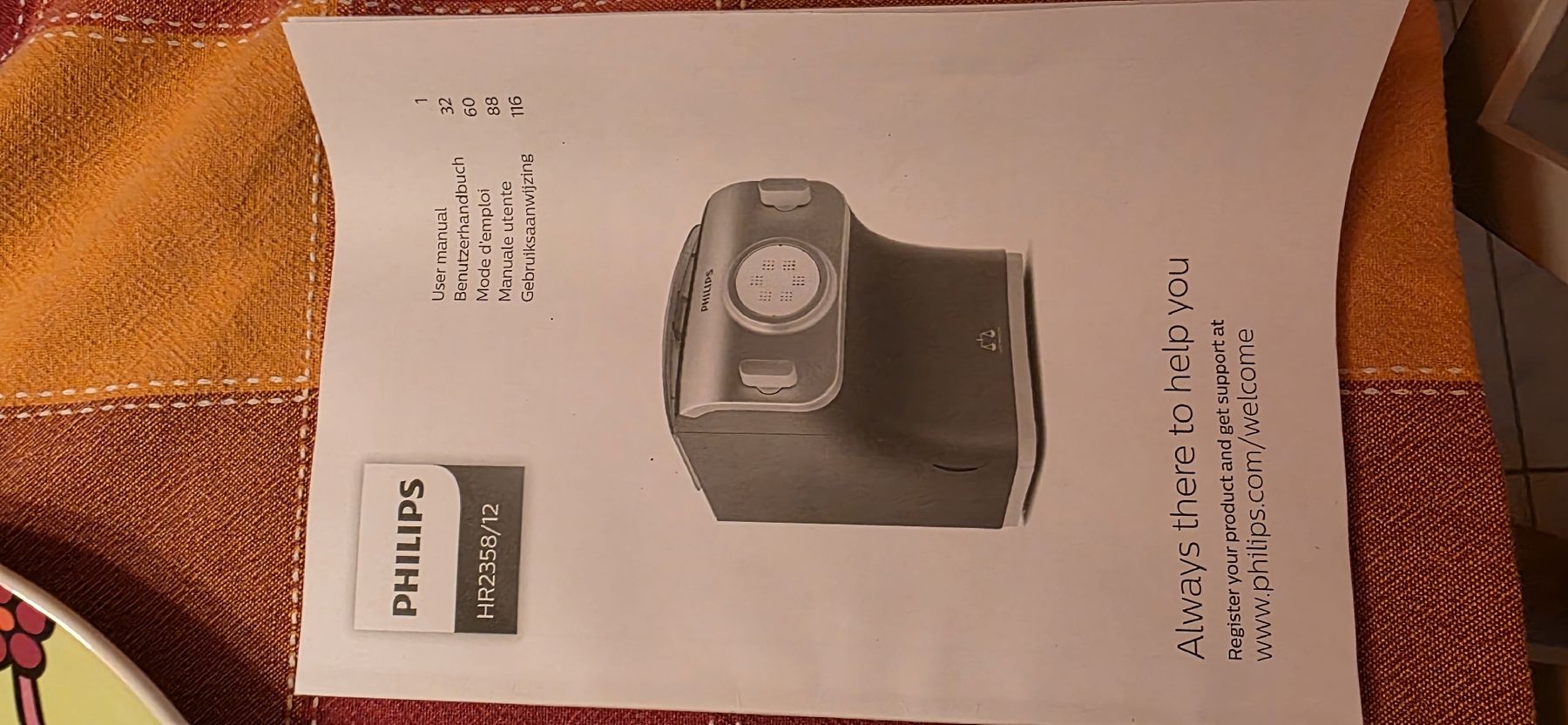 Philips Elettrodomestici da cucina: Philips Pastamaschine HR2358/12 – Nuovo (secondo la descrizione) da Volketswil venduto da juventus66