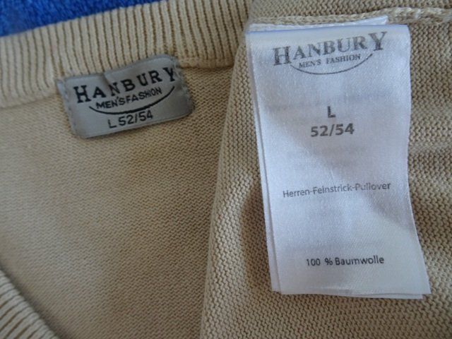 Maglioni & Felpe: Strickpullover Herren beige, Gr.52-54, 100% Baumwolle – Usato da Berikon venduto da Splendida43 6