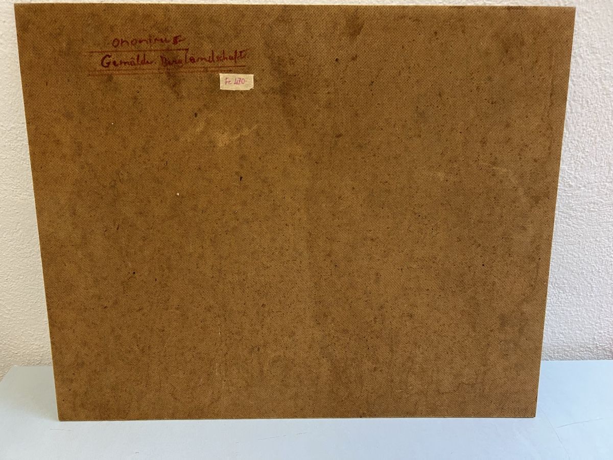 Gemälde: Berglandschaft Gemälde Anonimus – Gebraucht aus Hombrechtikon von vespa1954 6