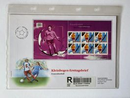 FDC Grossbrief Frauenfussball 2007 ET