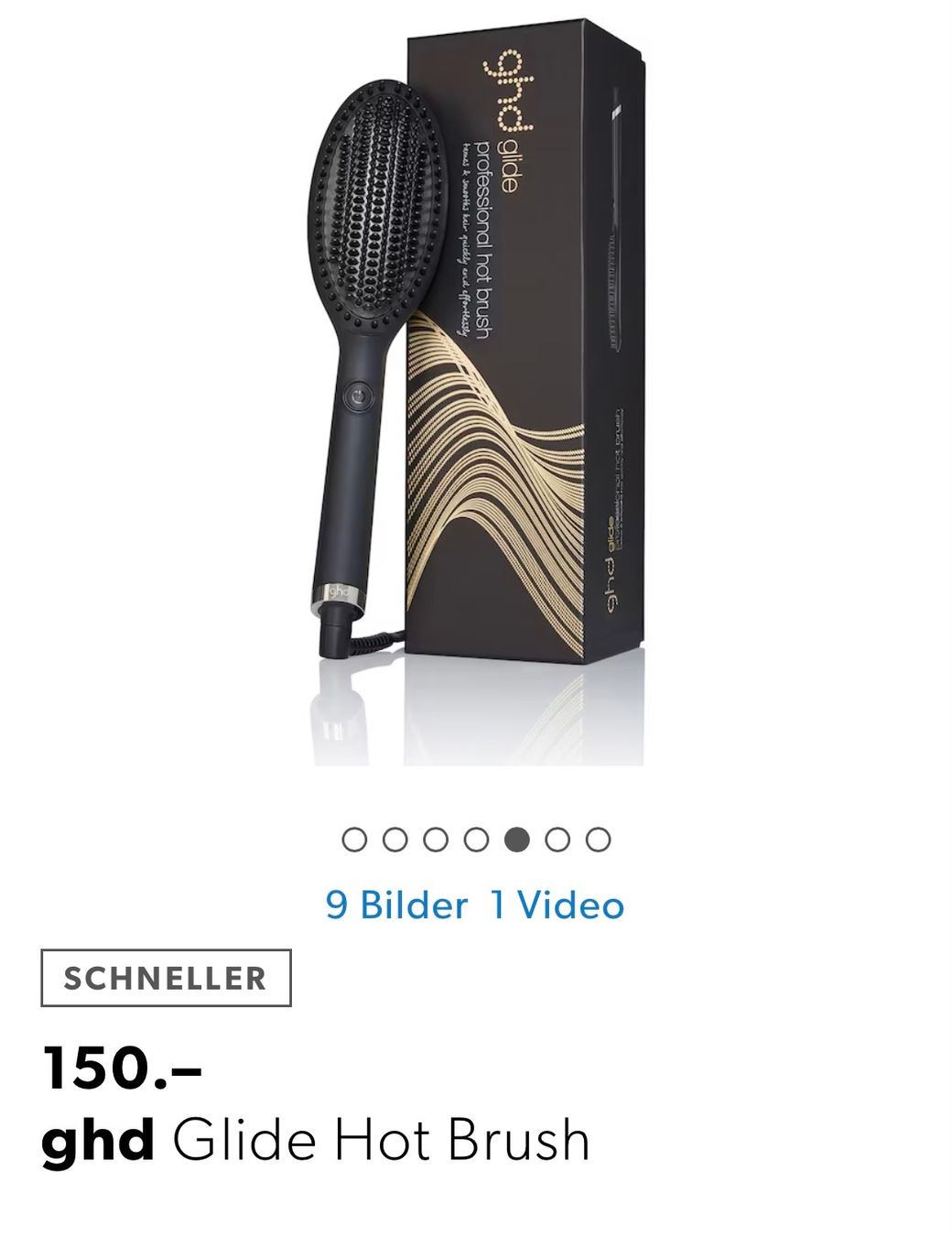 Altro per la cura dei capelli: GHD Glide Hot Brush – Nuovo e nell'imballaggio originale da Zollikofen venduto da AureusManus