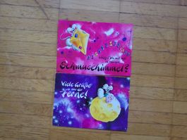 Diddl Postkarten   2 Stück   Set O52