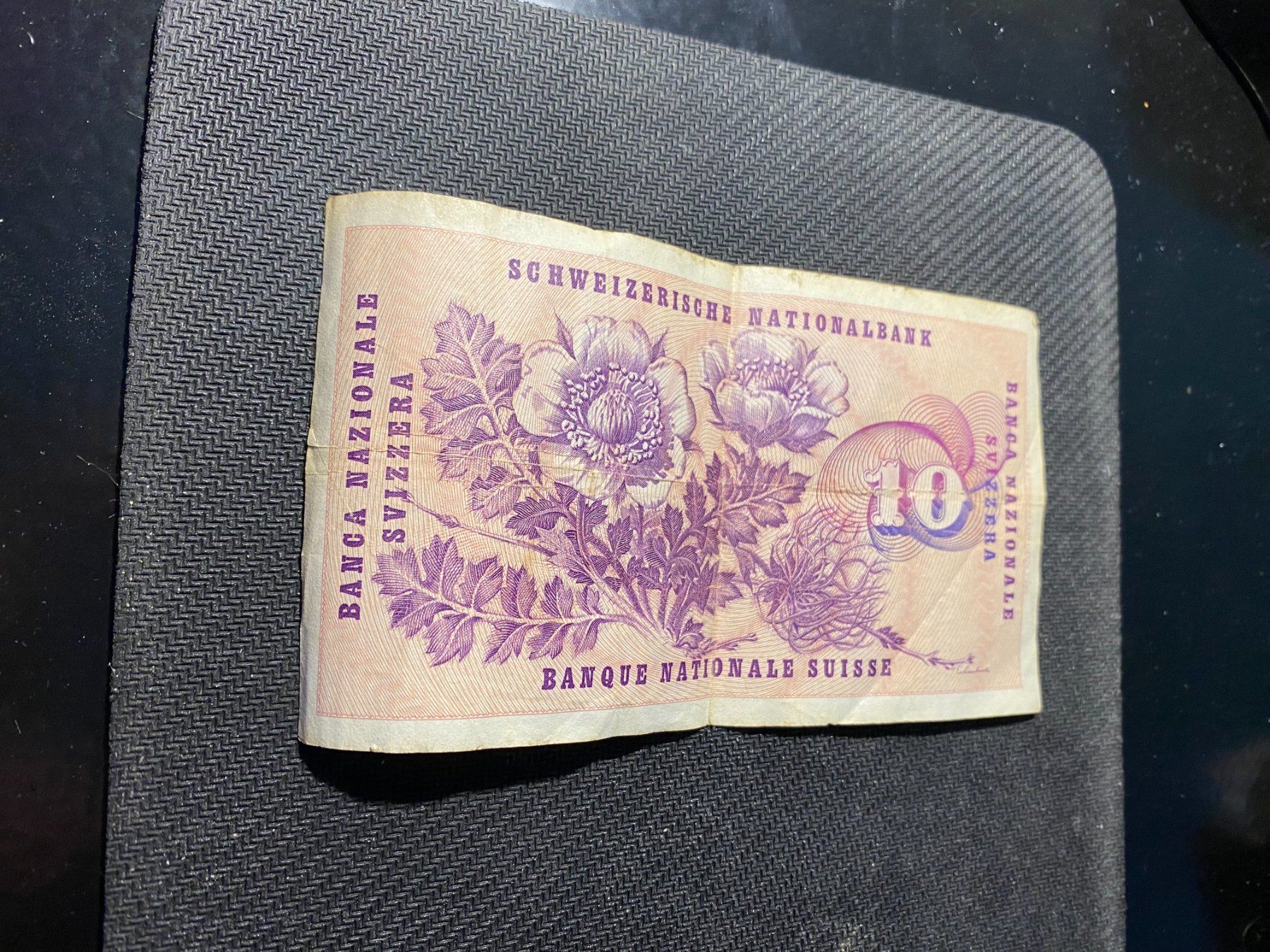 Banconote: 10 Franken Francs 1974 – Usato da Grand-Lancy venduto da Dany1973 1
