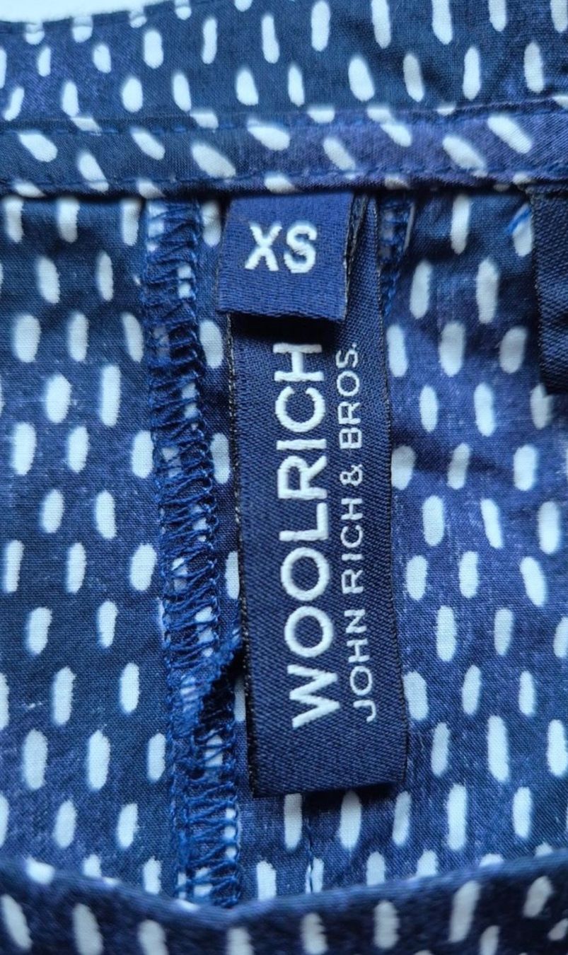 Woolrich Camicette: Blaue Kurzarmbluse S/M Woolrich - neuwertig – Nuovo (secondo la descrizione) da Safenwil venduto da 2hand_aber_wertvoll 3
