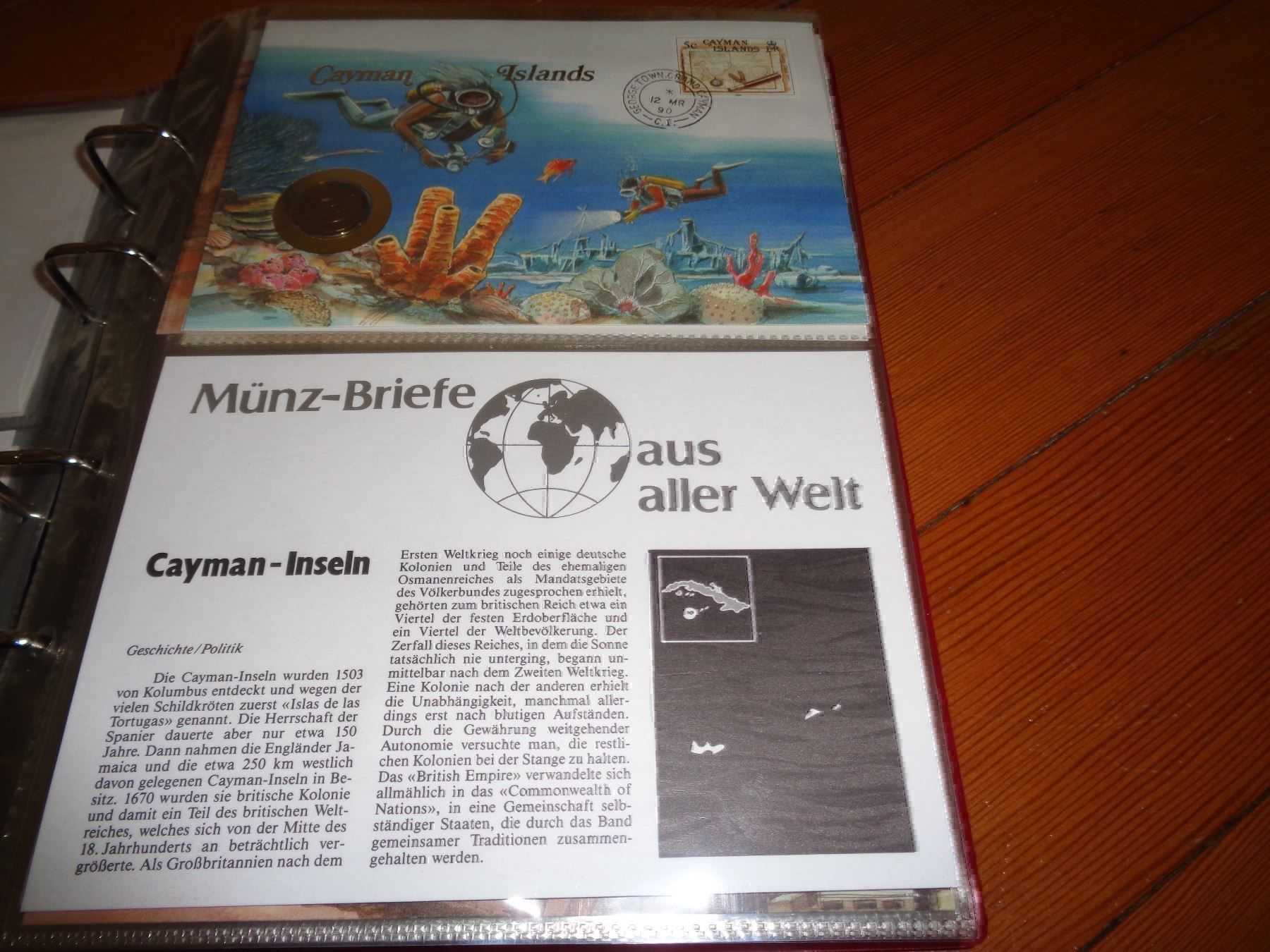 Tutti le monete: Münzbrief Cayman-Inseln – Usato da Olten venduto da Disc-Verkauf