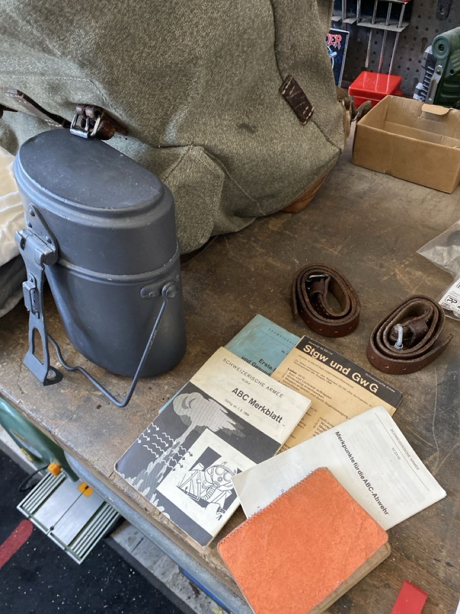 Schweizer Armee Rucksäcke: Militärrucksack  – Gebraucht aus Zürich von alt-eisen 4