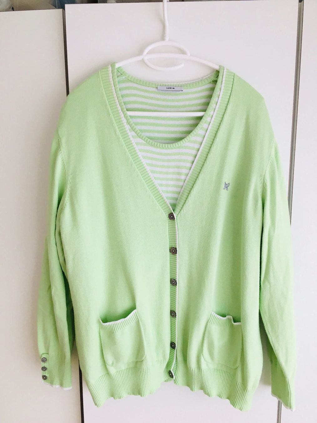 Vestes: Schöne Strickjacke mit Pullover – D'occasion à Bern par Smile-2707 1