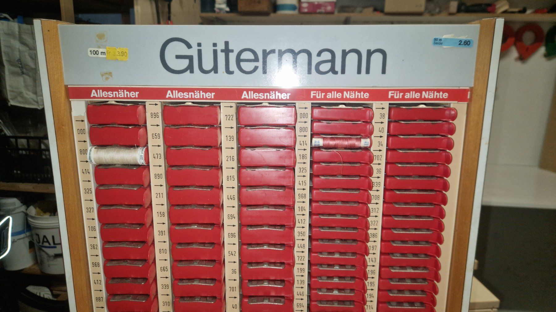 Bernina Macchine da cucire: Gütermann Fadenspulenspender – Nuovo (secondo la descrizione) da Heimberg venduto da h0realgood 7