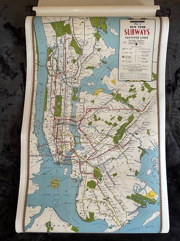 Foto & Immagini: Bild New York Subway System 109x70 cm – Nuovo (secondo la descrizione) da Zürich venduto da roo_8xd6