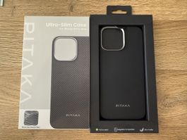 PITAKA Ultra-Slim Case iPhone 16 Pro Max Aramid Carbon MagSa