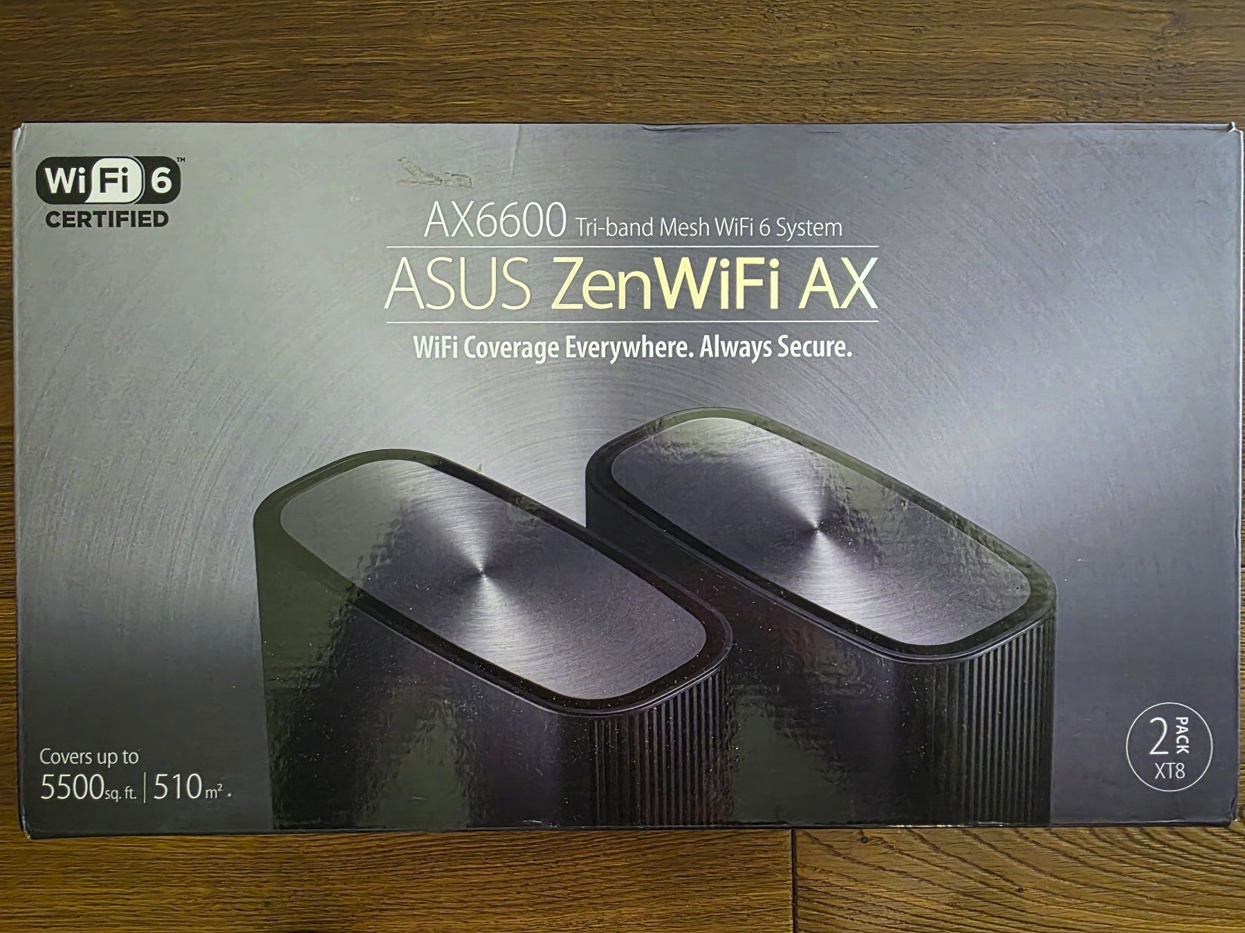Asus Modem & Router: ASUS ZenFiFi XT8 AX6600 Router - Doppelpackung – Usato da Meierskappel venduto da grandpa_moses_new 3