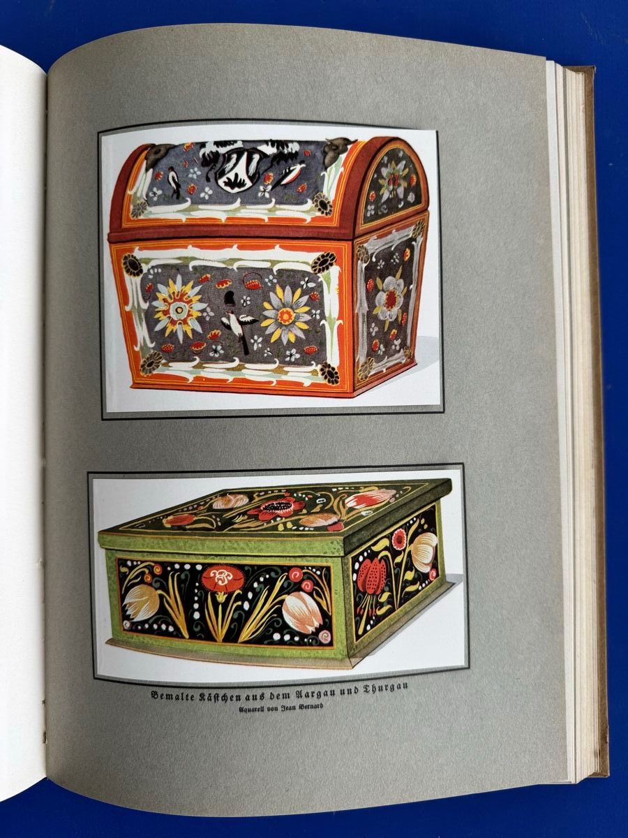 Libri: Daniel Baud-Bovy: Schweizer Bauernkunst. 1926 – Usato da Adliswil venduto da buch_und_kunst 8
