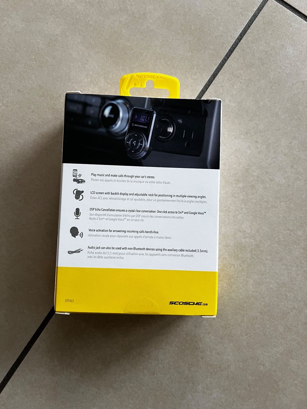 Caricabatterie: Scosche BTFreq wireless hands-free car kit – Nuovo e nell'imballaggio originale da Belfaux venduto da mca_g5tw 1