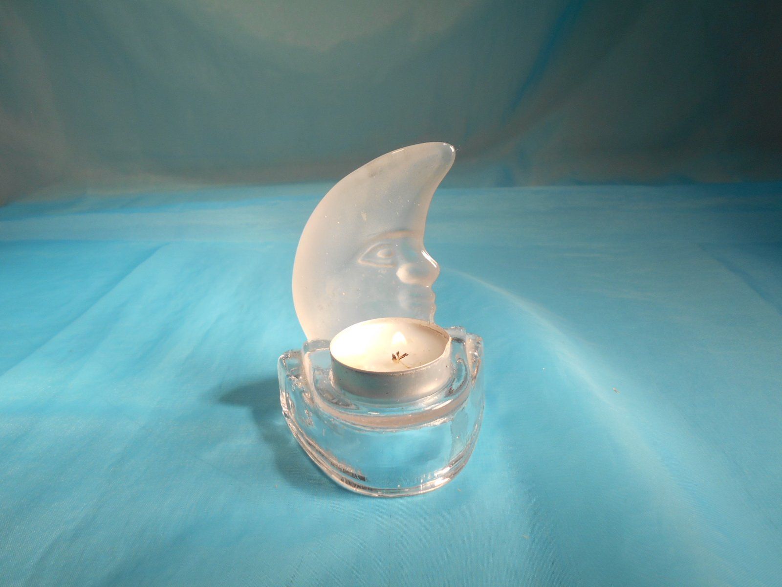 Portacandele: Teelicht Mond, Glas – Usato da Bellach venduto da JingleCherry