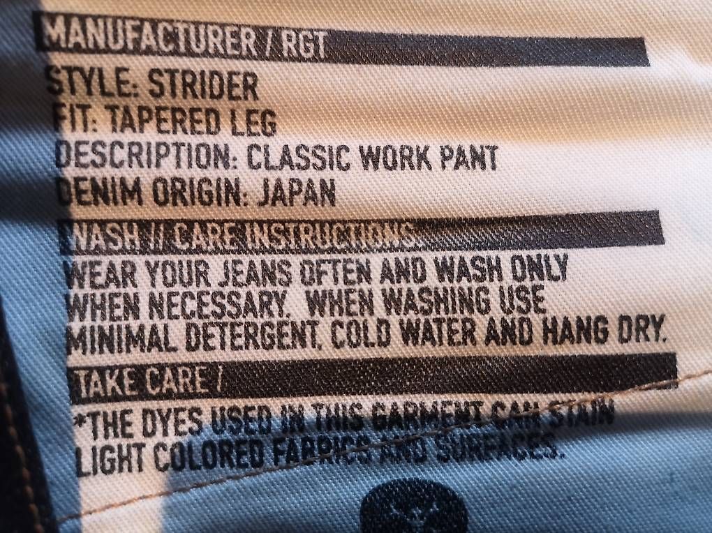 Jeans: RGT Classic Work Pant, Rougue Territory – Usato da Mettmenstetten venduto da Pati108 3