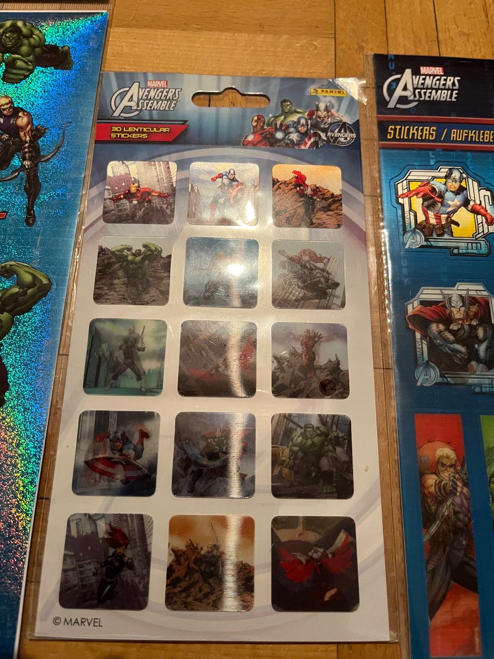 Aufkleber: 3x Marvel Avengers Sticker Sets – Neu und originalverpackt aus Basel von Ruemli17 2