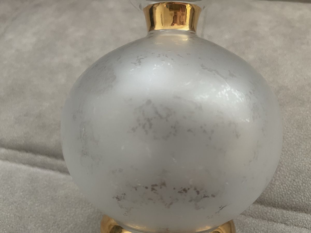 Caraffe: Karaffe mit Golddekor Biedermeier/Jugensstil – Usato da Elsau venduto da isidobrany09 5