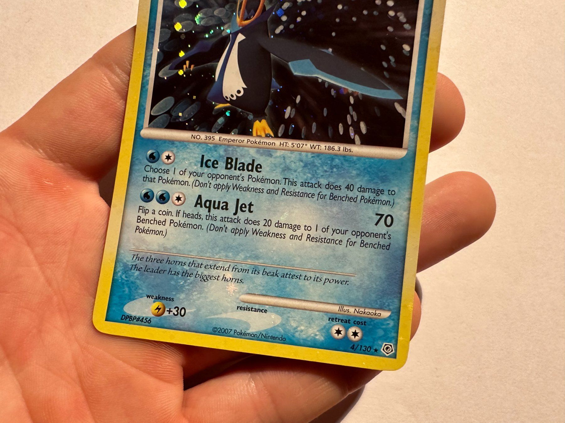 Pokémon Sammelbilder & Trading cards: Empoleon holo bleed Diamond & Pearl Base EN – Gebraucht aus Hagendorn von Pokecollectorch 5