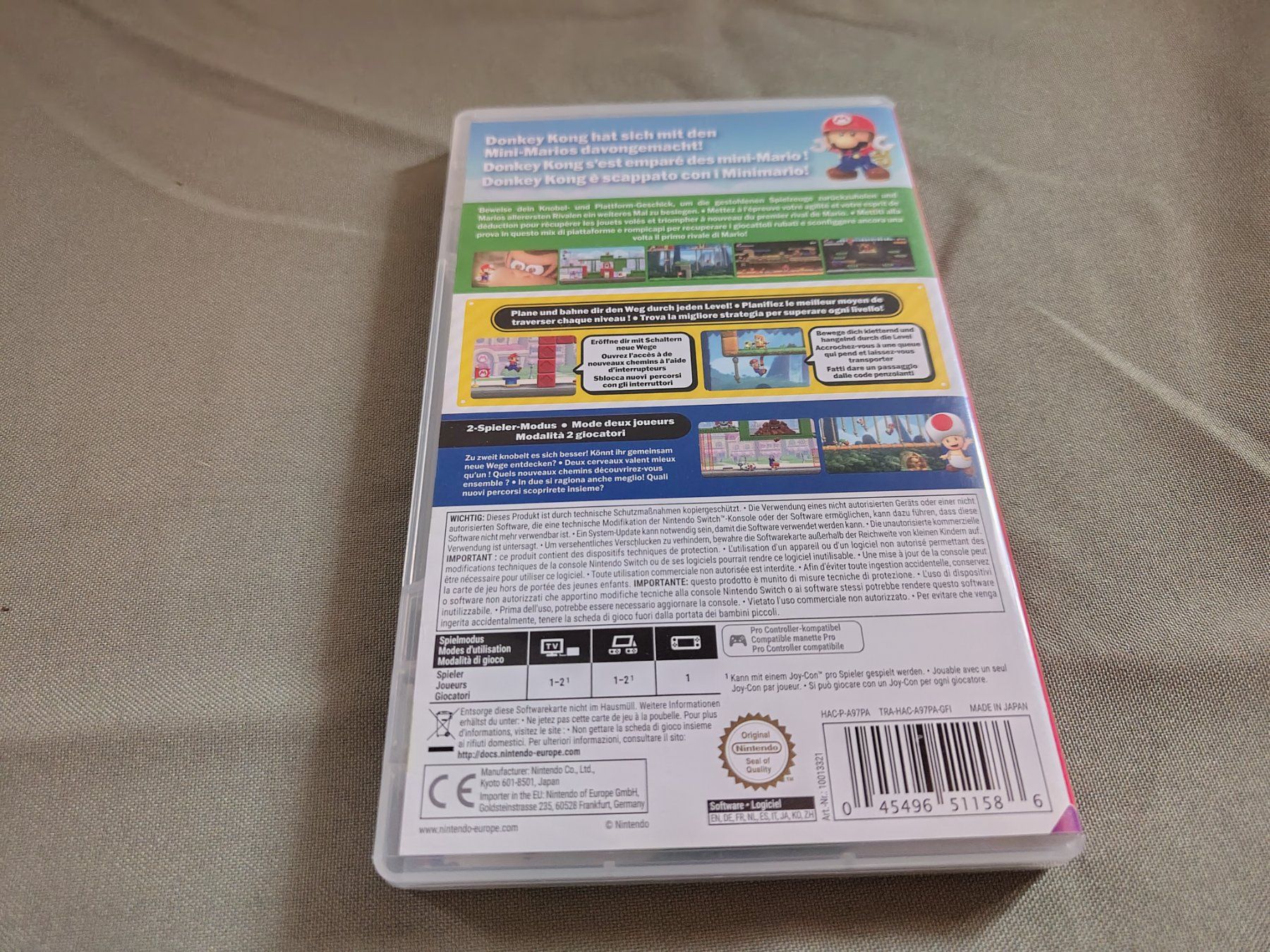 Nintendo Giochi: Jeu Switch Mario vs. Donkey Kong – Usato da Saxon venduto da dan_drn5 3