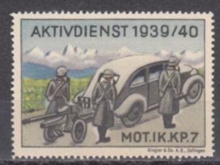 Tous les timbres: Artillerie Wi 68 postfrisch – D'occasion à Bürglen TG par StampGraf