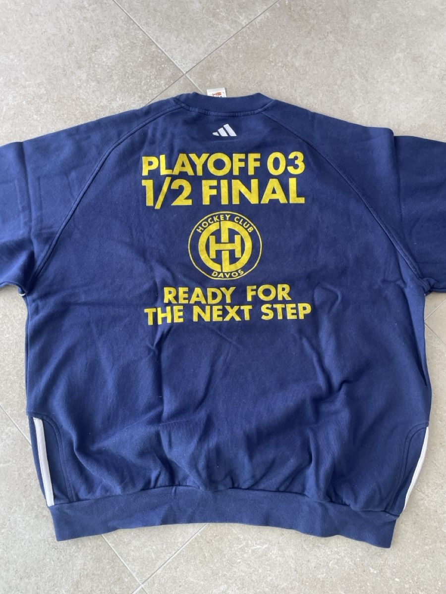 Adidas Canottiere & Pantaloni: Pull HC Davos 2003 vintage Adidas XL – Usato da Genève venduto da jon_ydl8 3