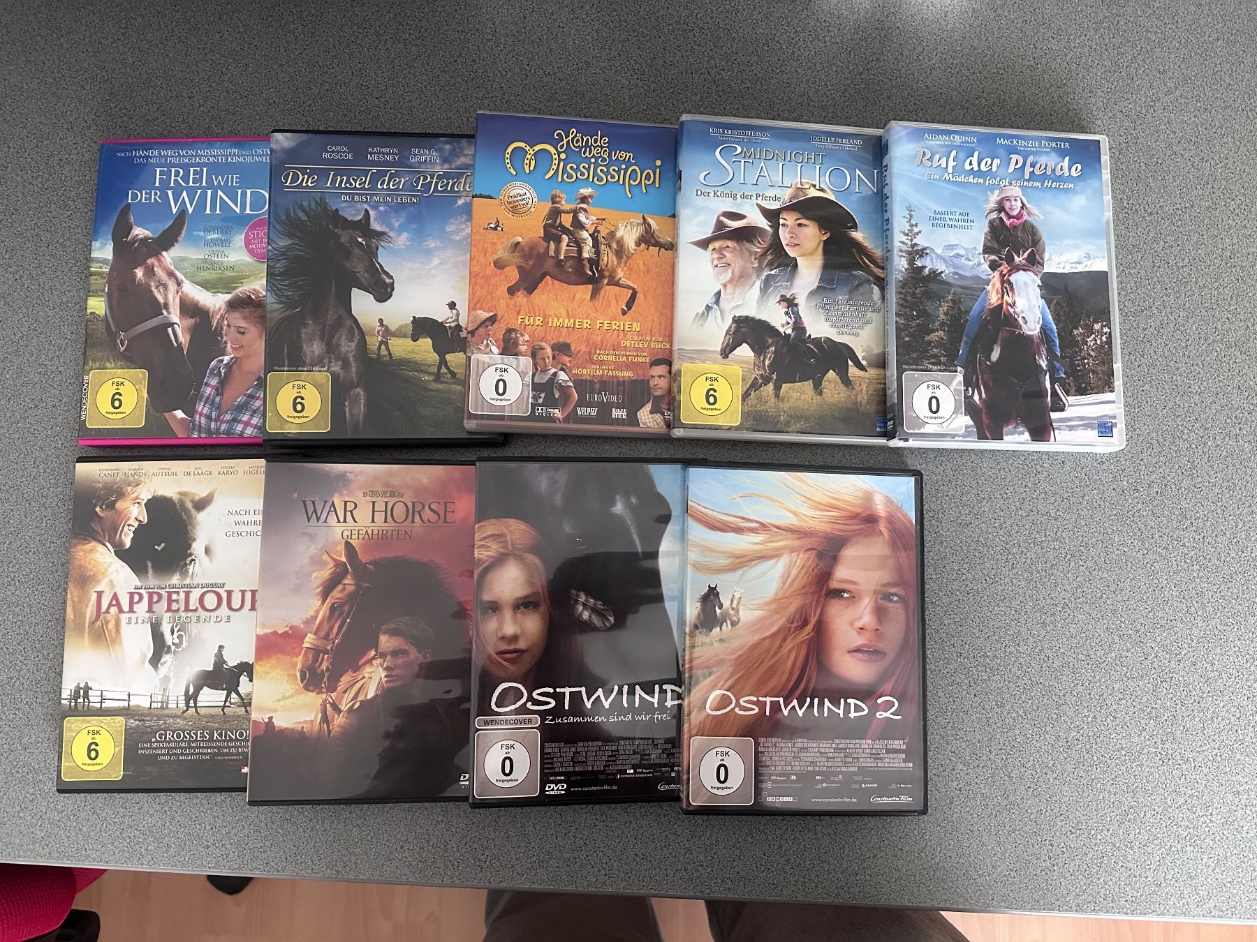 Tutti i DVDs: DVD Sammlung: Pferdefilme – Usato da Stans venduto da mel_m8xv