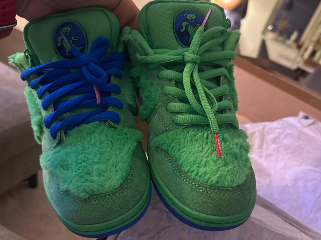 Nike Scarpe da uomo: Nike SB Dunk Low Grateful Dead- Green Bear – Usato da Bülach venduto da Michael2122 1