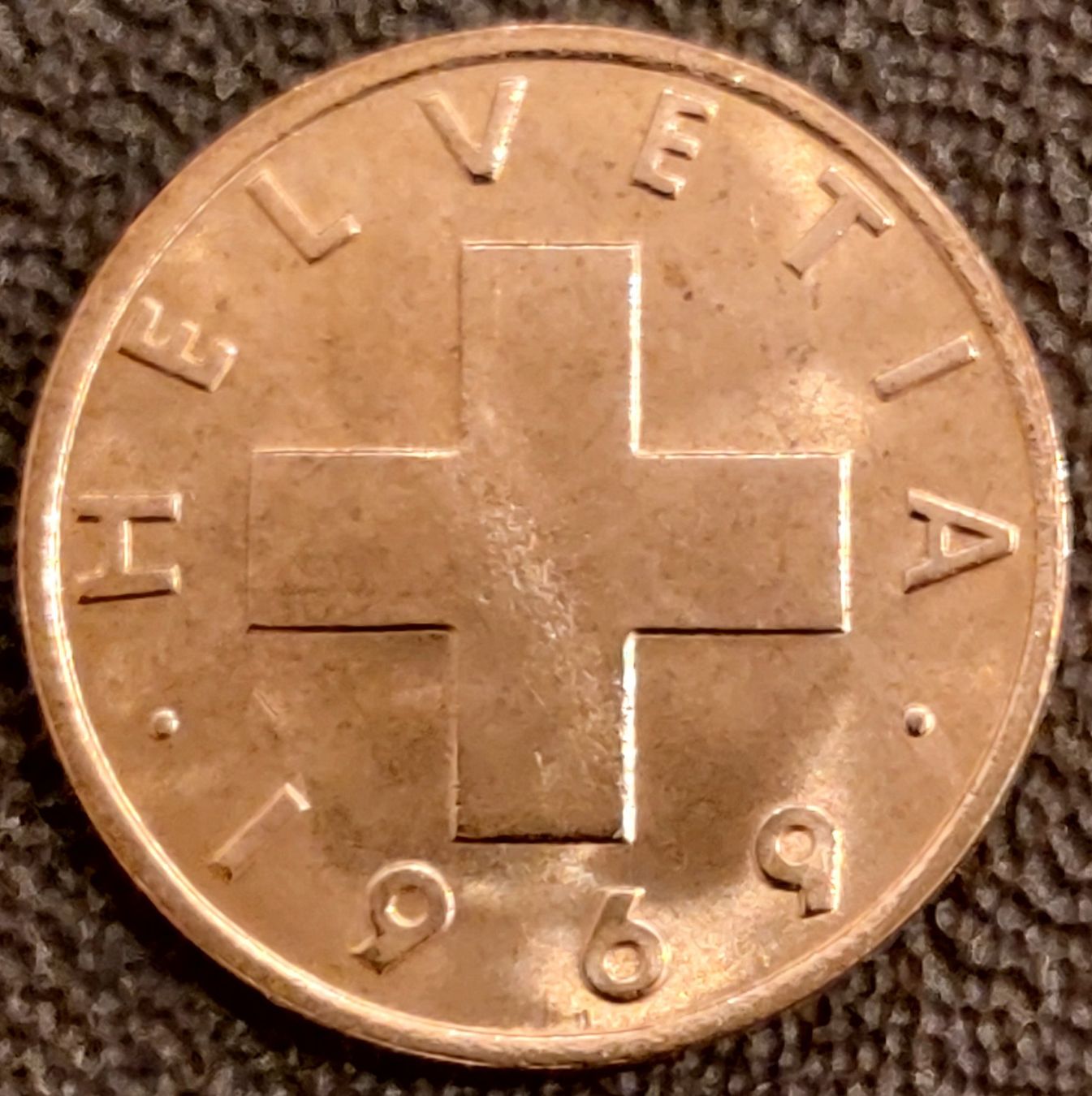 Tutti le monete: 2 Rappen 1969 unz – Usato da Arch venduto da coinsandmore