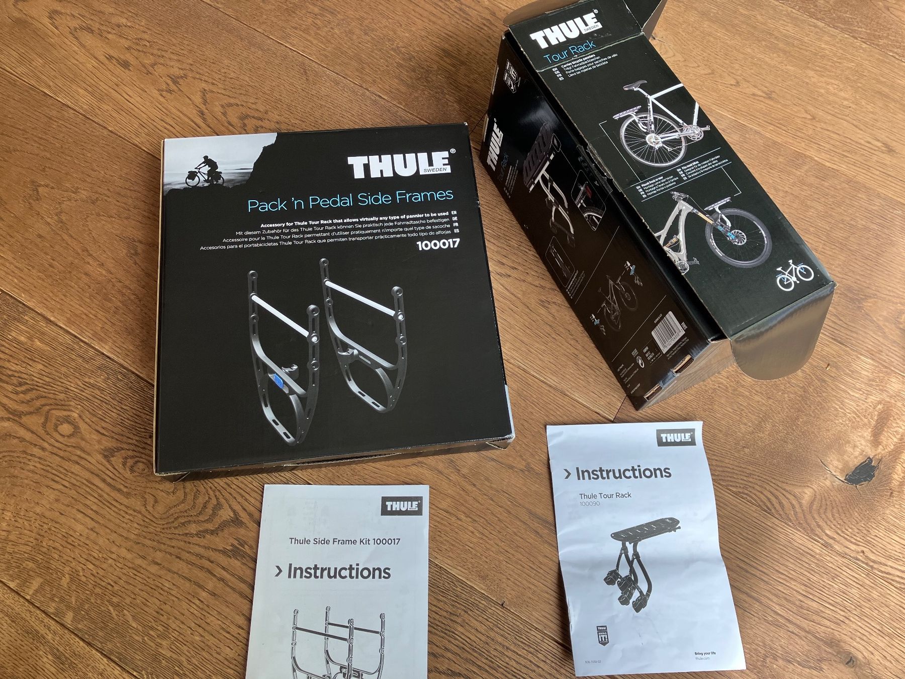 Thule Ersatzteile: Thule Gepäckträger Tour Rack mit Pack n' Pedal Side Frames – Gebraucht aus Olten von  2