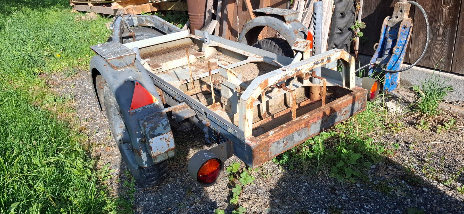 Rimorchi: Robuster Anhänger für Oldtimer oder Landwirtschaft – Usato da Zollbrück venduto da Starkteile 1