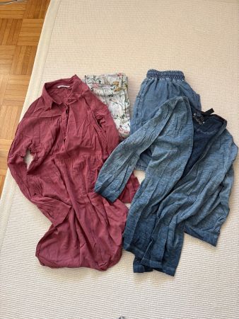Damen Kleiderpaket  4 Teile verschiedene Farben gebraucht
