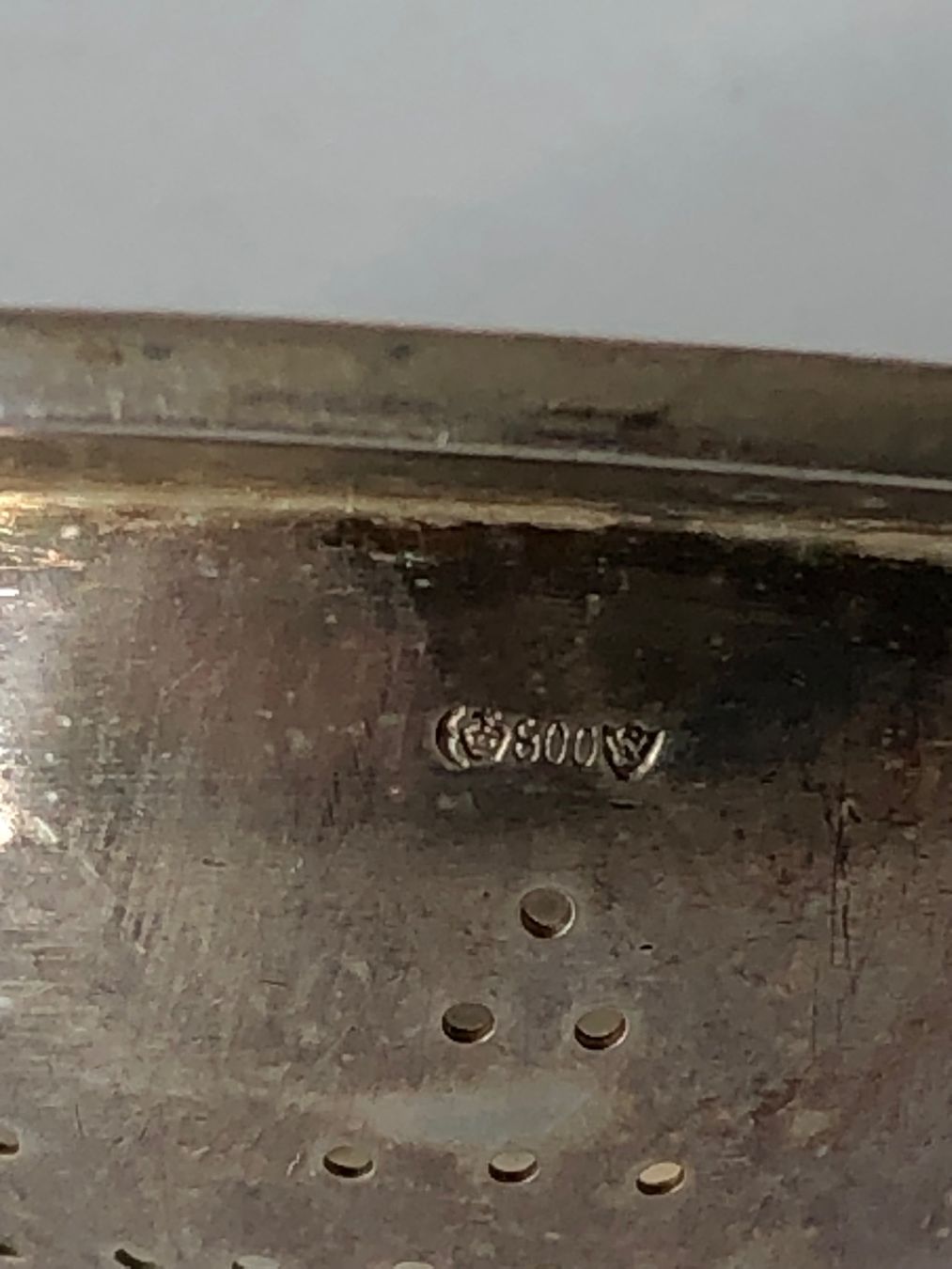 Cucchiai: Rundes Silber Teesieb – Usato da Gunzwil venduto da feel_good 2